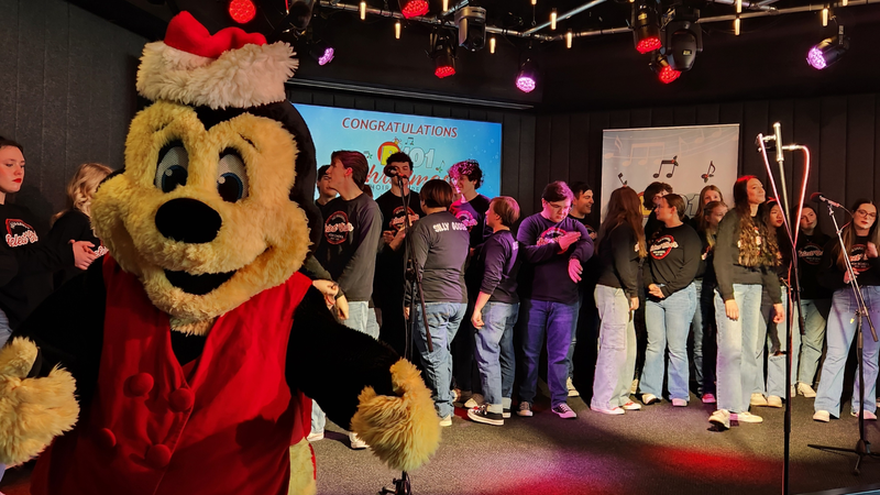 B101's 9-12 Division 2023 Christmas Choir Competition Champions Neshaminy High School Perform at B101