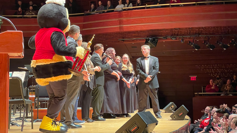 9-12 Christmas Choir Champions Council Rock High School South Performs at the Kimmel Center