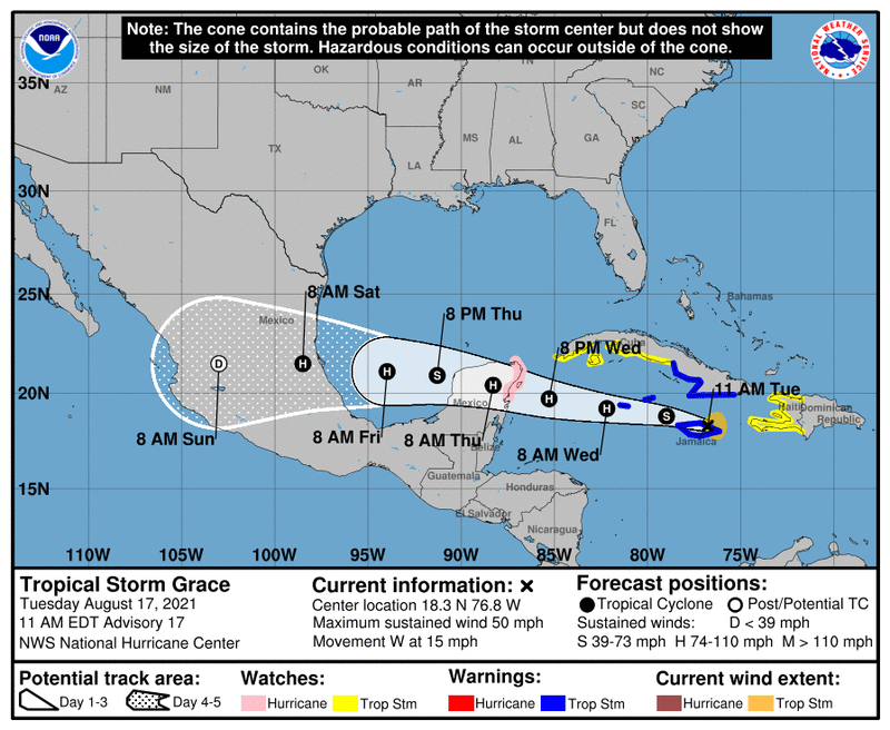 Tormenta tropical Grace