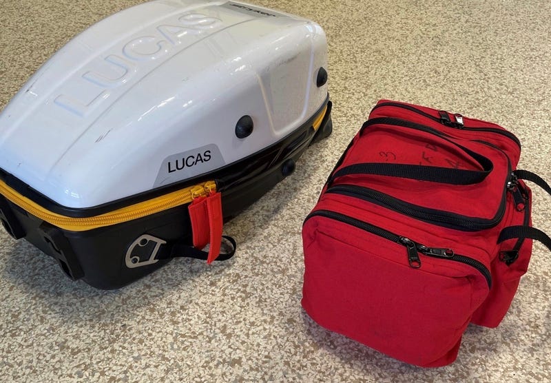 LUCAS device, bag used for children 