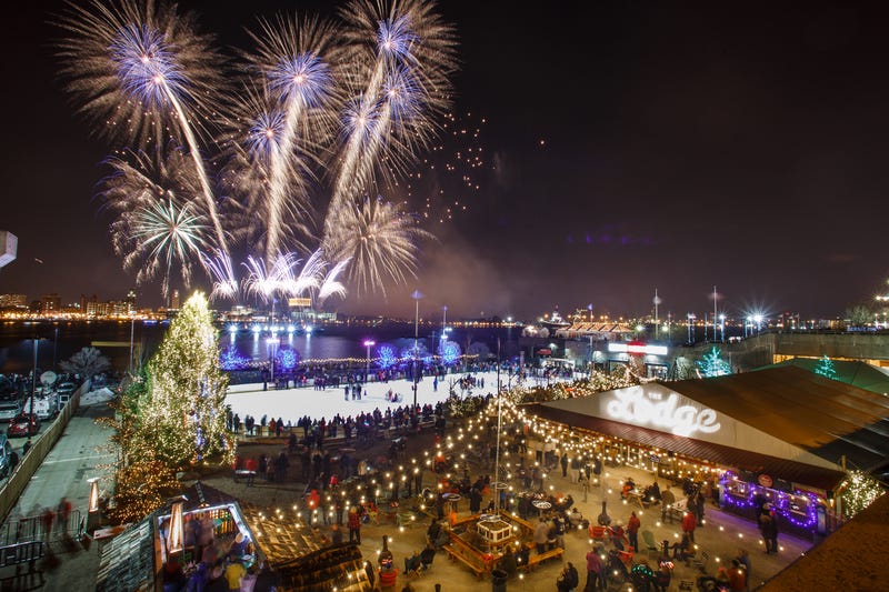 River’s Casino New Year’s Eve Fireworks by Winterfest