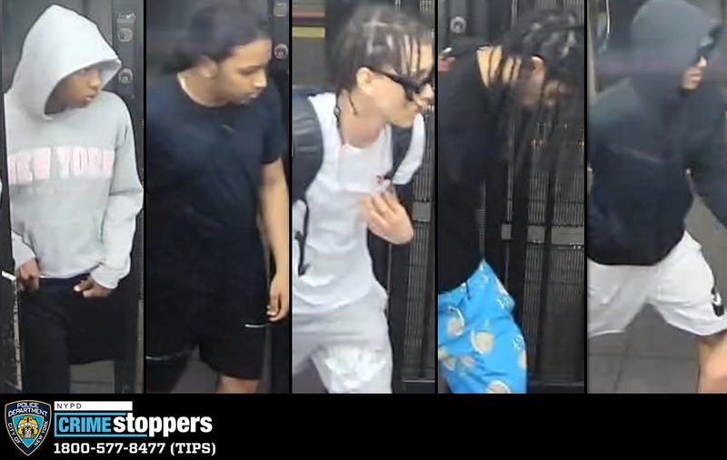 Teen boy stabbed in Brooklyn subway train, 5 suspects sought