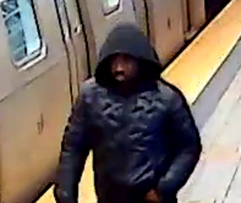 Police are searching for a suspect in a Dec. 30 attack at the Myrtle–Wyckoff Avenues station in Bushwick