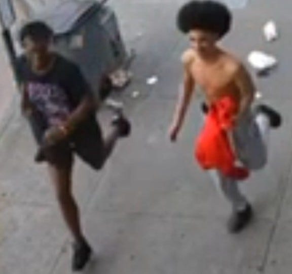 Two teens are wanted for attempting to rob a Bronx Dunkin' while threatening a male employee with a knife earlier this month.