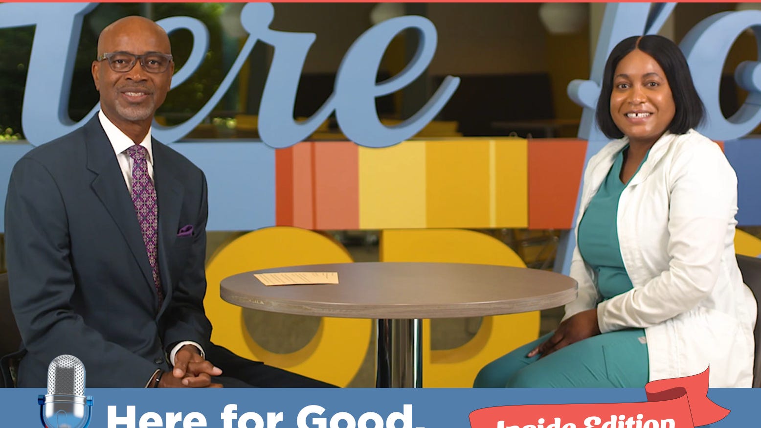 Here for Good. The Podcast “Inside Edition”| EP. 27 – Euricka Francis, Phlebotomist | Bee Inspired