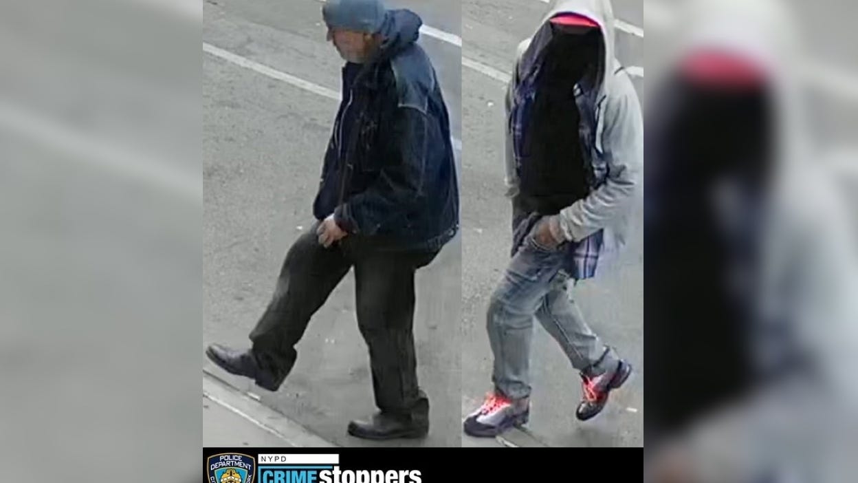 Man, 67, choked and robbed in the Bronx; duo sought