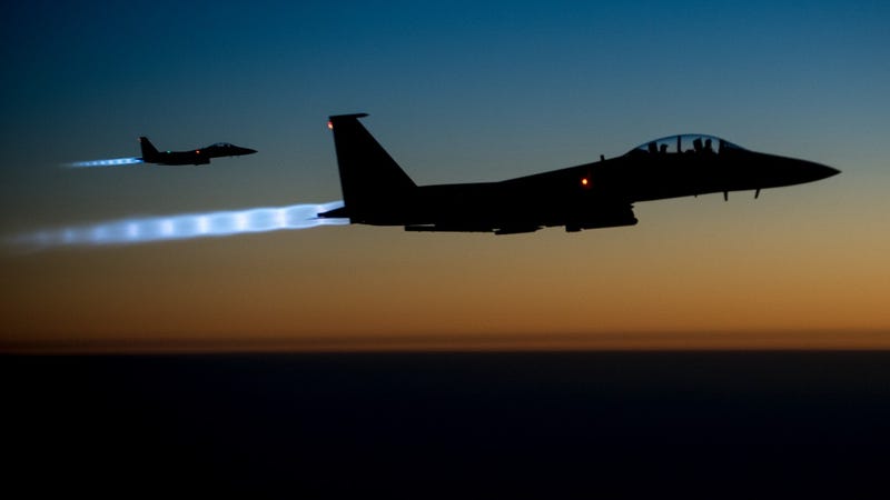 US says airstrikes in Syria intended to send message to Iran