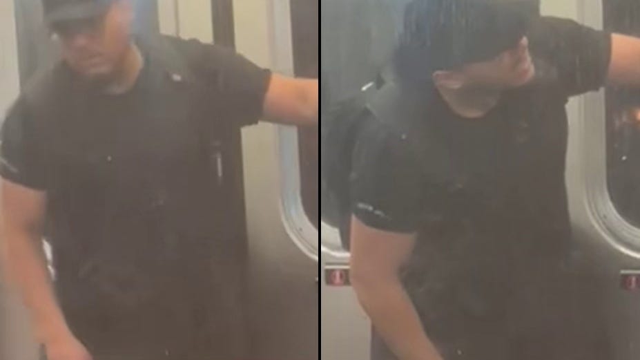 Man aboard Queens subway train repeatedly punched in face, attacker sought