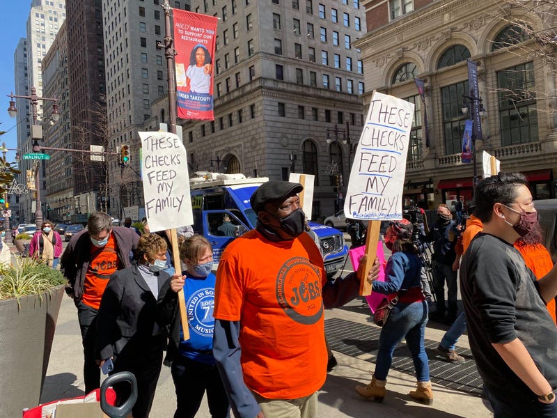 Philadelphia Unemployment Project protest