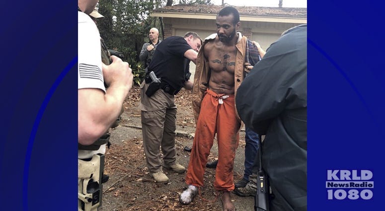 Conroe Police Department capture of Cedric Marks