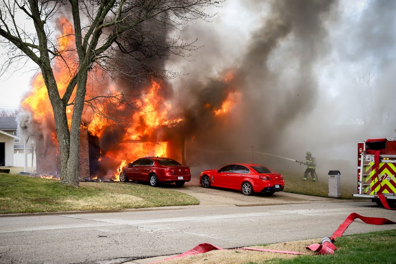 house fire