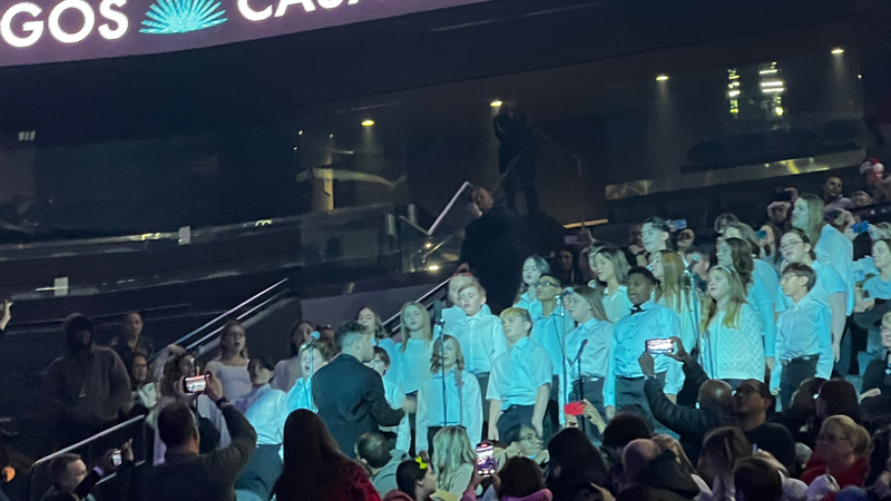 B101 2024 Christmas Choir Competition Winners Open for Trans-Siberian Orchestra at Wells Fargo Center