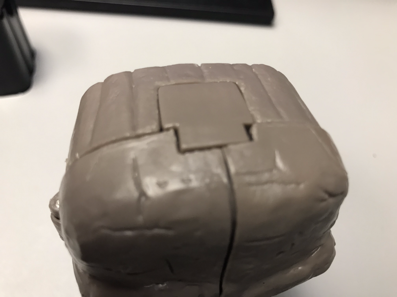 The button on top 