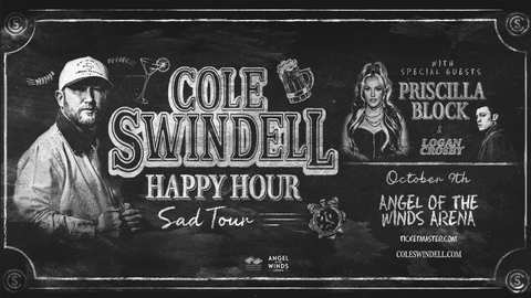 Cole Swindell at Angel of the Winds Arena