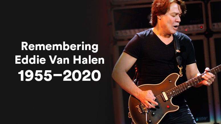 Remembering Eddie Van Halen: Celebrate the guitar great with Van Halen Radio