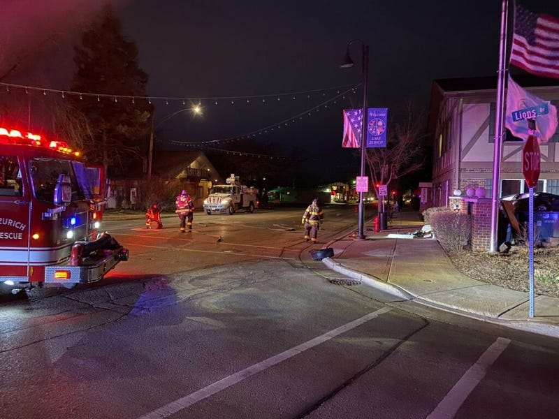 Crews responded to a fatal crash near Main Street and Lions Drive in Lake Zurich on March 15.