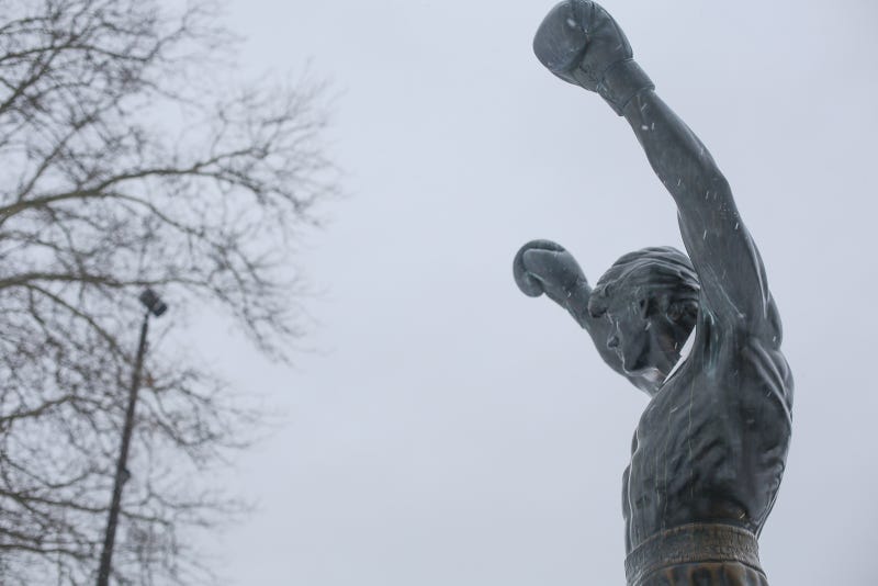 Rocky statue at the Philadelphia Museum of Art.