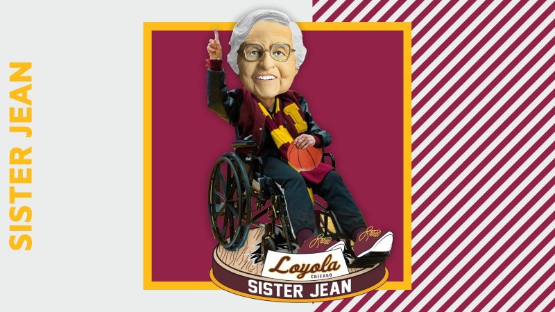 2021 Sister Jean Bobblehead