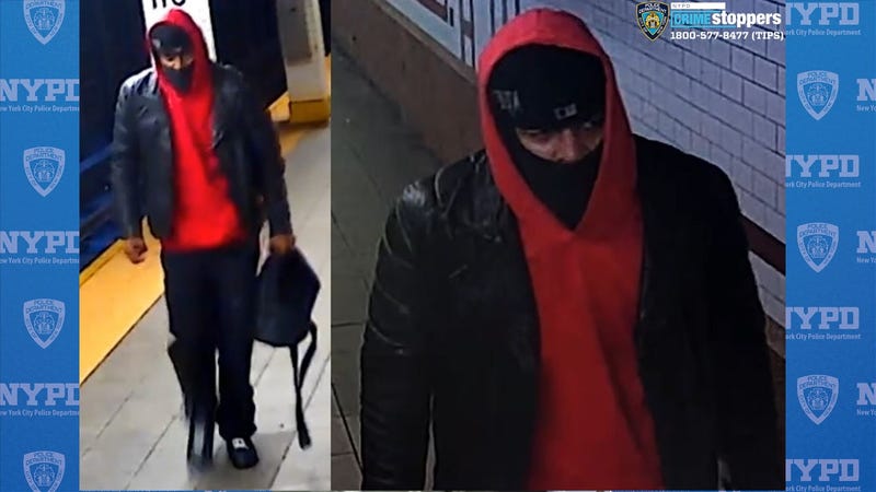 Police are searching for a suspected stabber who attacked a man on a 1 train in Morningside Heights on Jan. 1