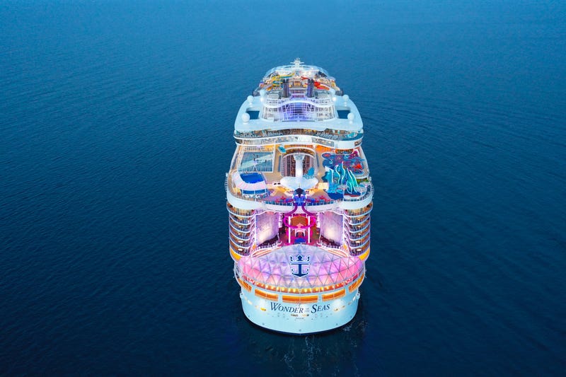 Royal Caribbean International’s Wonder of the Seas. 