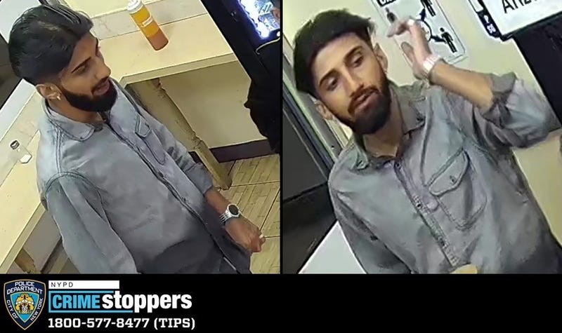 One of two suspects police are searching for in Sunday's assault on Seventh Avenue