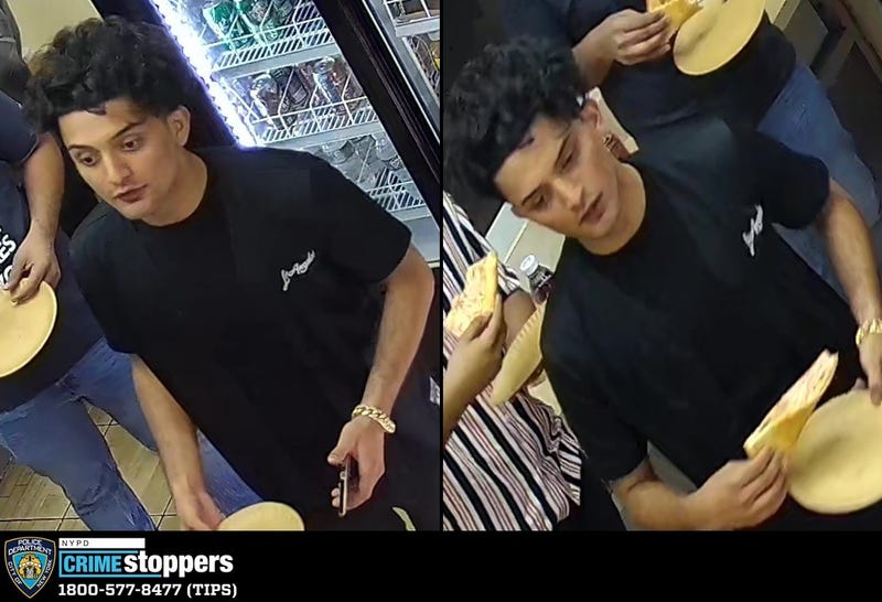 One of two suspects police are searching for in Sunday's assault on Seventh Avenue