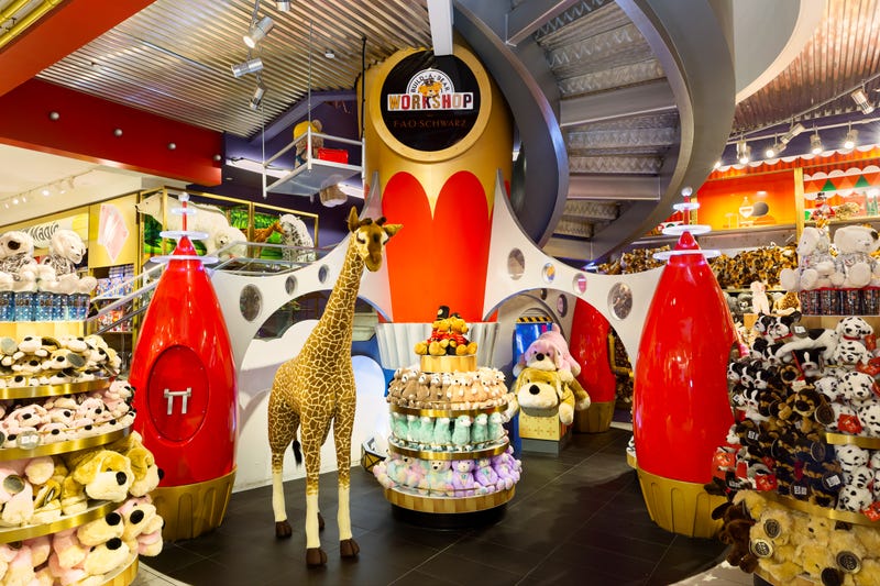 FAO Schwarz listed on Airbnb