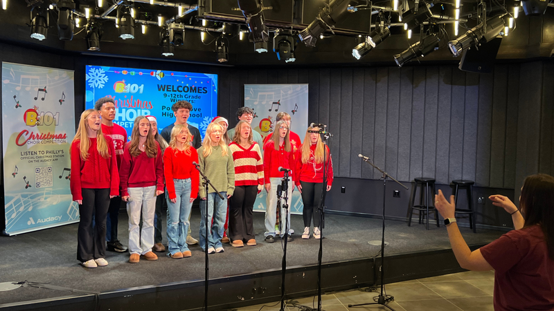 B101's 2024 High School Christmas Choir Competition Champions Pottsgrove High School Performs at B101
