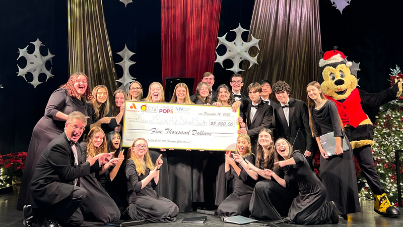 9-12 Christmas Choir Champions Council Rock High School South Performs at the Kimmel Center