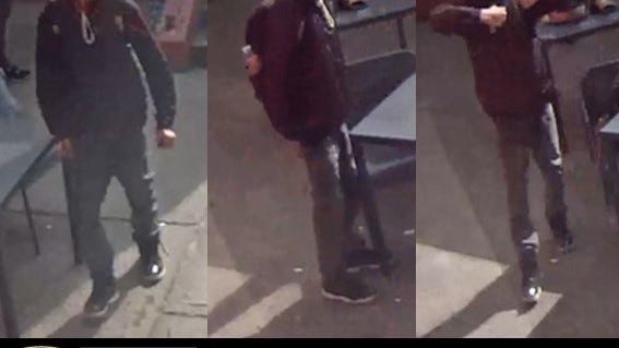 Suspect who drew swastikas at Queens library sought by NYPD