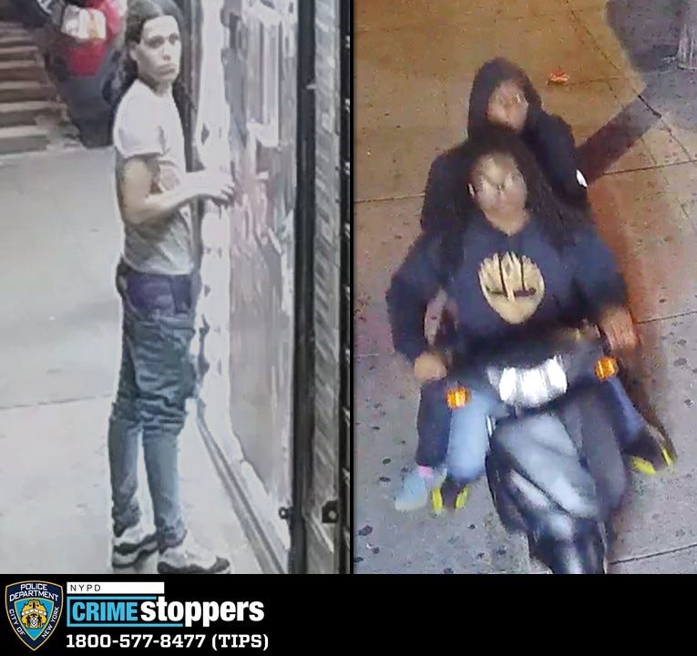 Trio on motorized scooter rob man, 61, at knifepoint on Midtown street