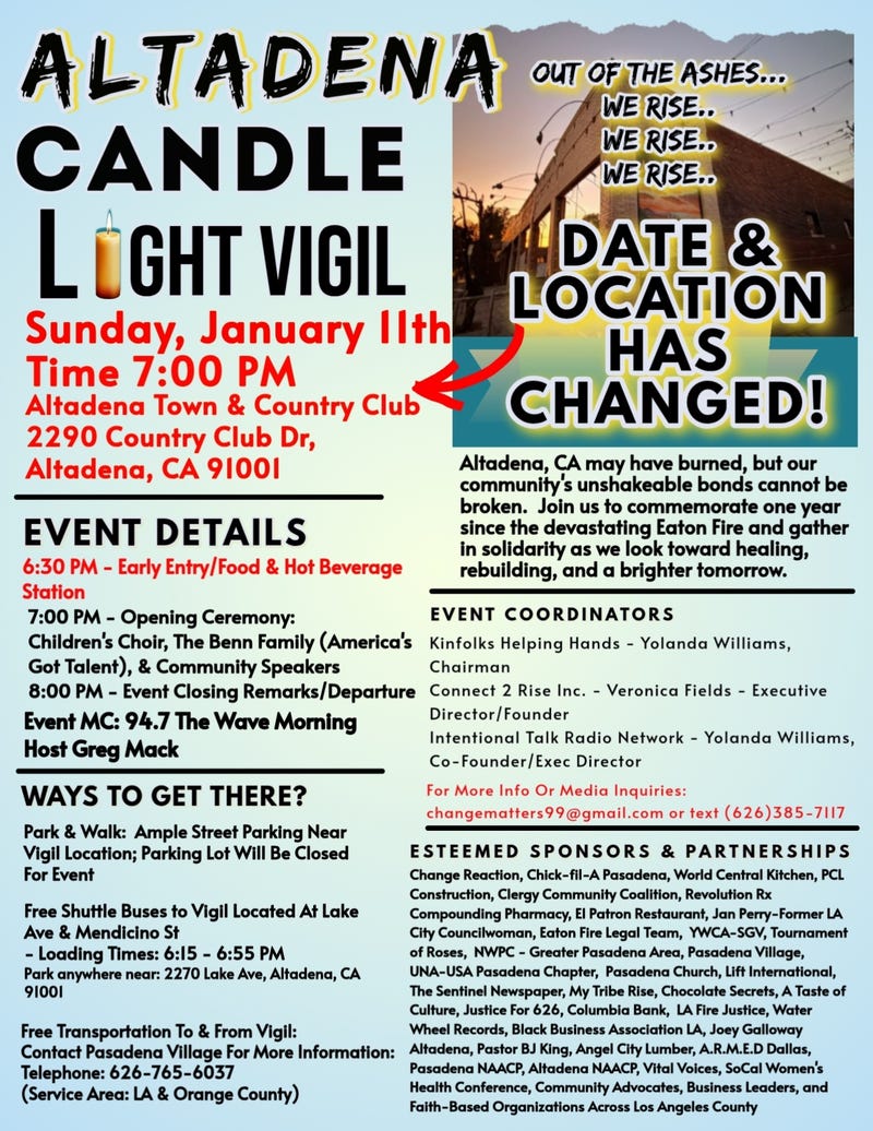 ALTADENA CANDLELIGHT VIGIL