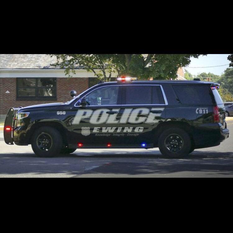 Ewing police vehicle 