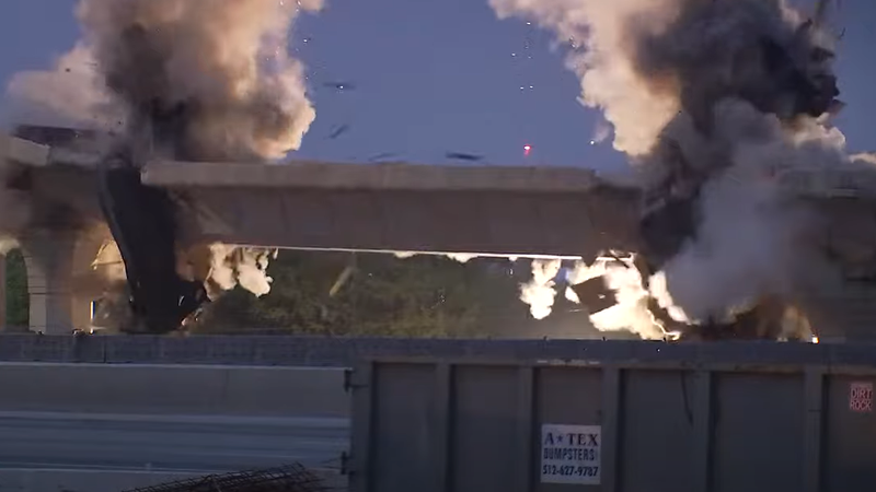 183 flyover implosion