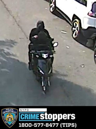 A photo shows the suspects in Tuesday evening's shooting in Kingsbridge