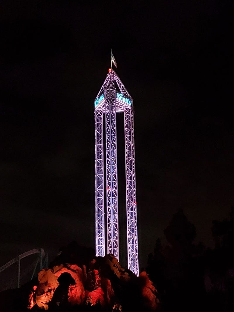 Supreme Scream at Knotts Berry Farm
