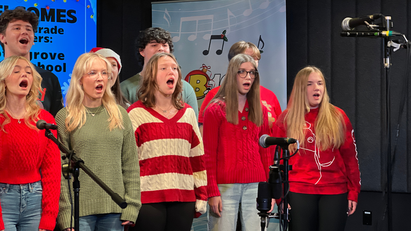 B101's 2024 High School Christmas Choir Competition Champions Pottsgrove High School Performs at B101