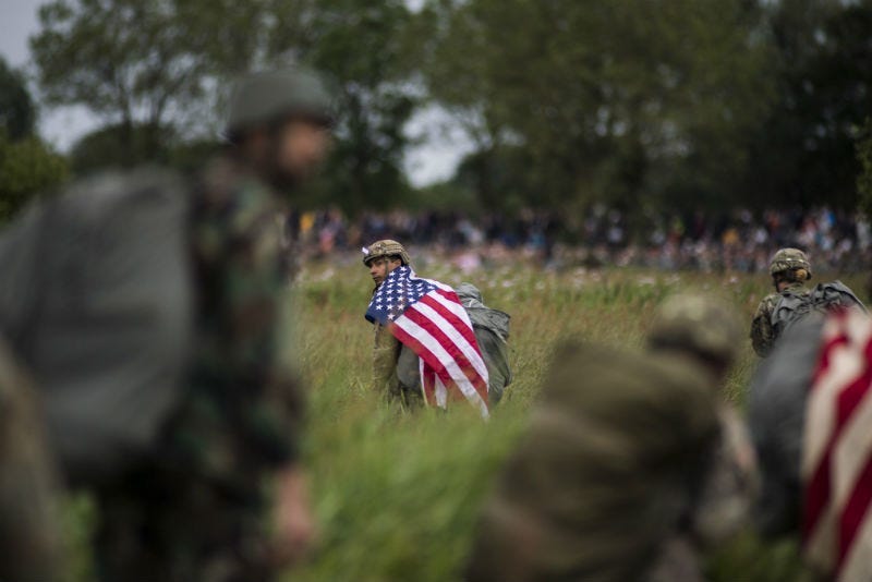 Over 1,000 U.S. paratroopers participate in largest airborne operation since WWII to commemorate 75th anniversary of D-Day.