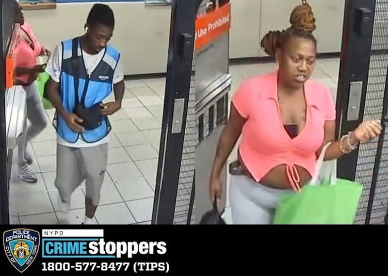 Police are searching for a man and woman after a mother and her young son were attacked at a subway station in Crown Heights on July 5