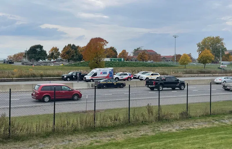 Scene of the October shooting on the 190