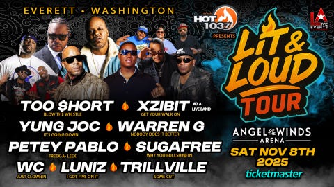 HOT 103.7 Presents The Lit & Loud Tour At Angel Of The Winds Arena