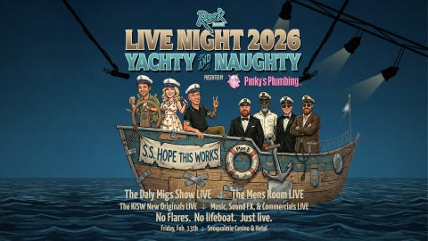 LIVE NIGHT: Yachty & Naughty