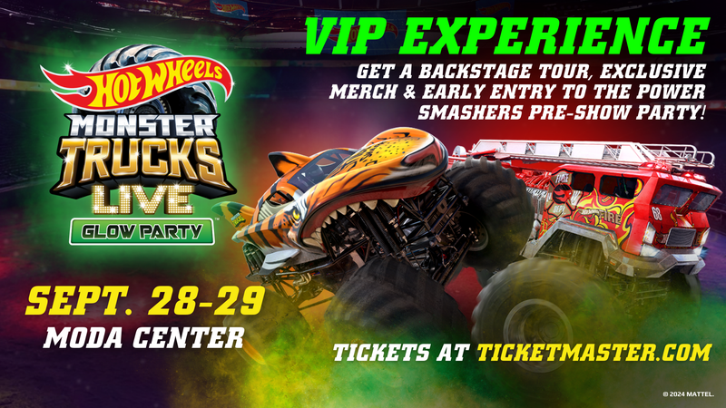 Your Chance to Win Tickets to Hot Wheels Monster Trucks Live Glow Party!