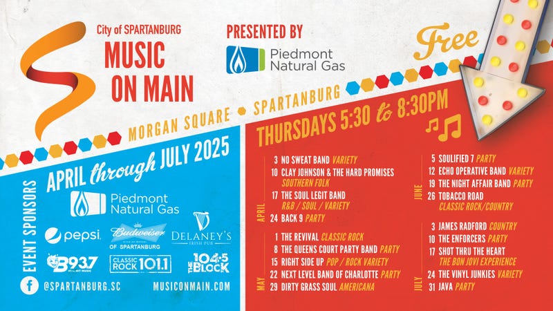 City of Spartanburg Music on Main