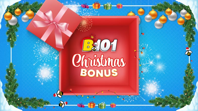 Hear Your Christmas Bonus on Philly's Official Christmas Station, B101