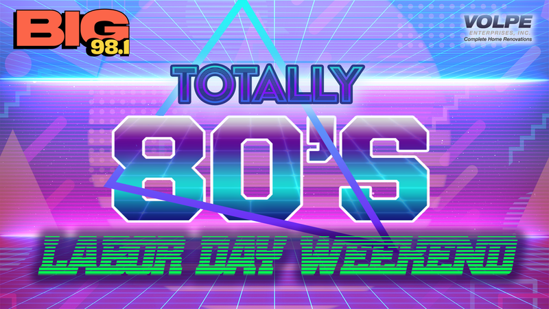 Totally 90's Labor Day Weekend on BIG 98.1