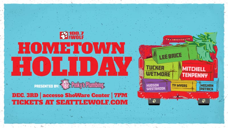 100.7 The Wolf's Hometown Holiday Presented by Pinky's Plumbing!