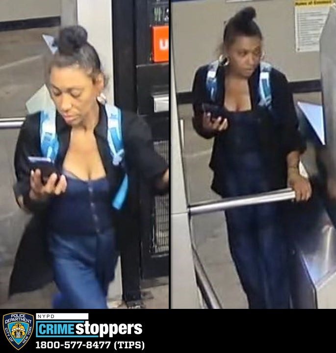 Police are searching for a suspect after a woman was spat on and targeted with anti-Asian insults on a subway train in Park Slope on July 17
