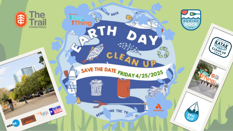 The Trail Conservancy #@ Rowing Dock Earth Day Clean Up 4/25