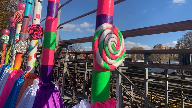 Preparations for Philadelphia’s 105th Thanksgiving Day Parade